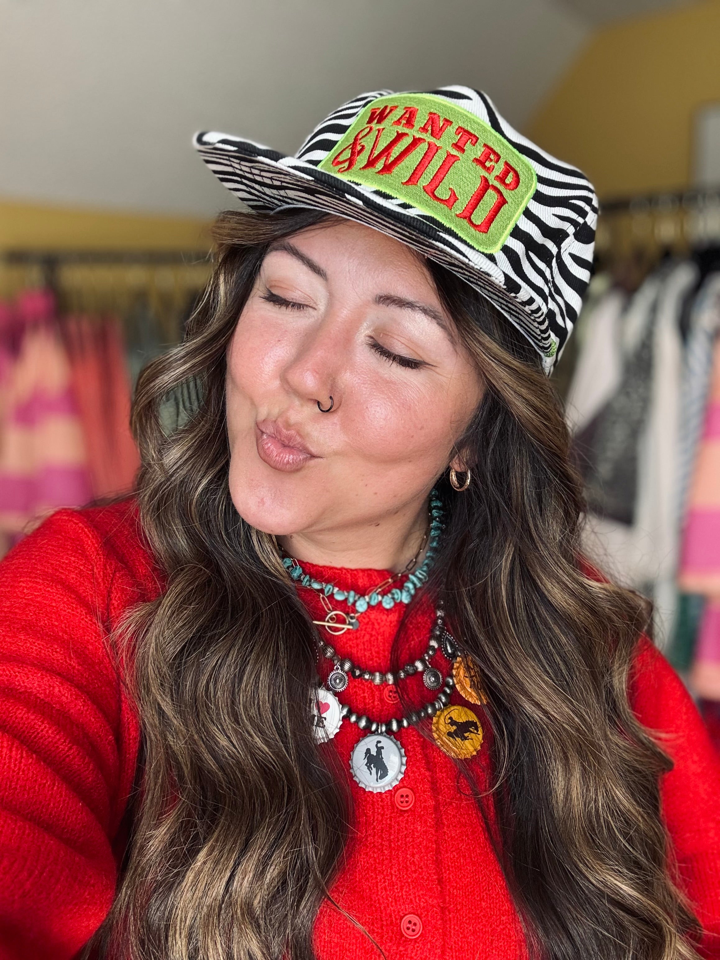 WANTED & WILD CANVAS CAP