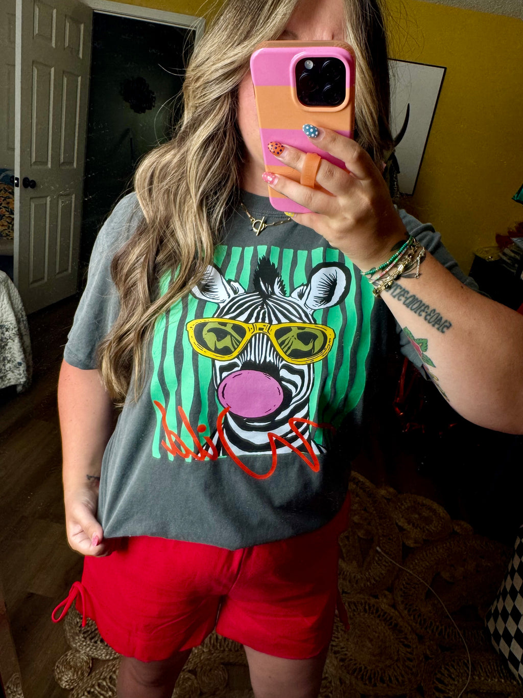 Zebra Graphic Tee