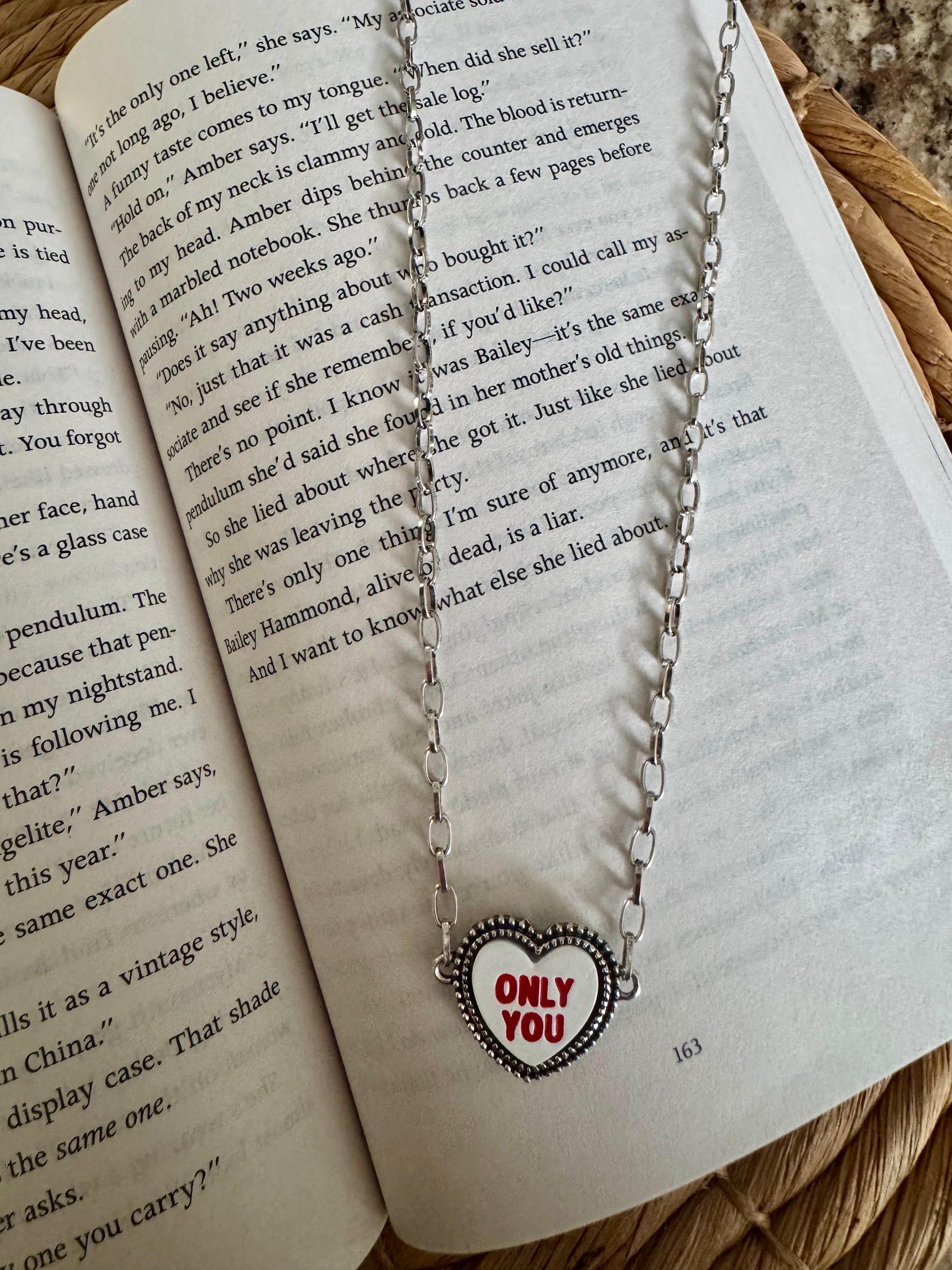 Candy Heart Pendant Necklace