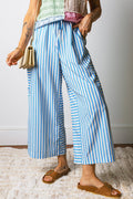 Patch Pocket Wide Leg Pants