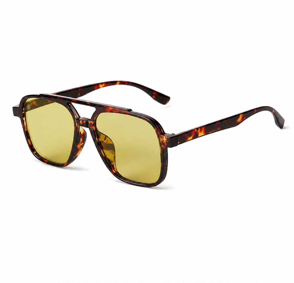Haven Tortoise Aviator Sunglasses