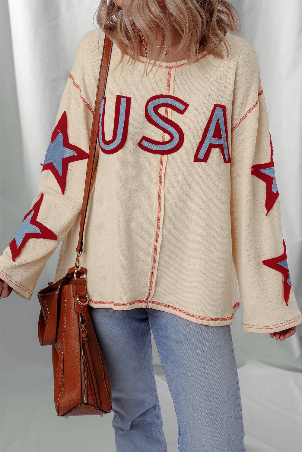 USA Patchwork Top