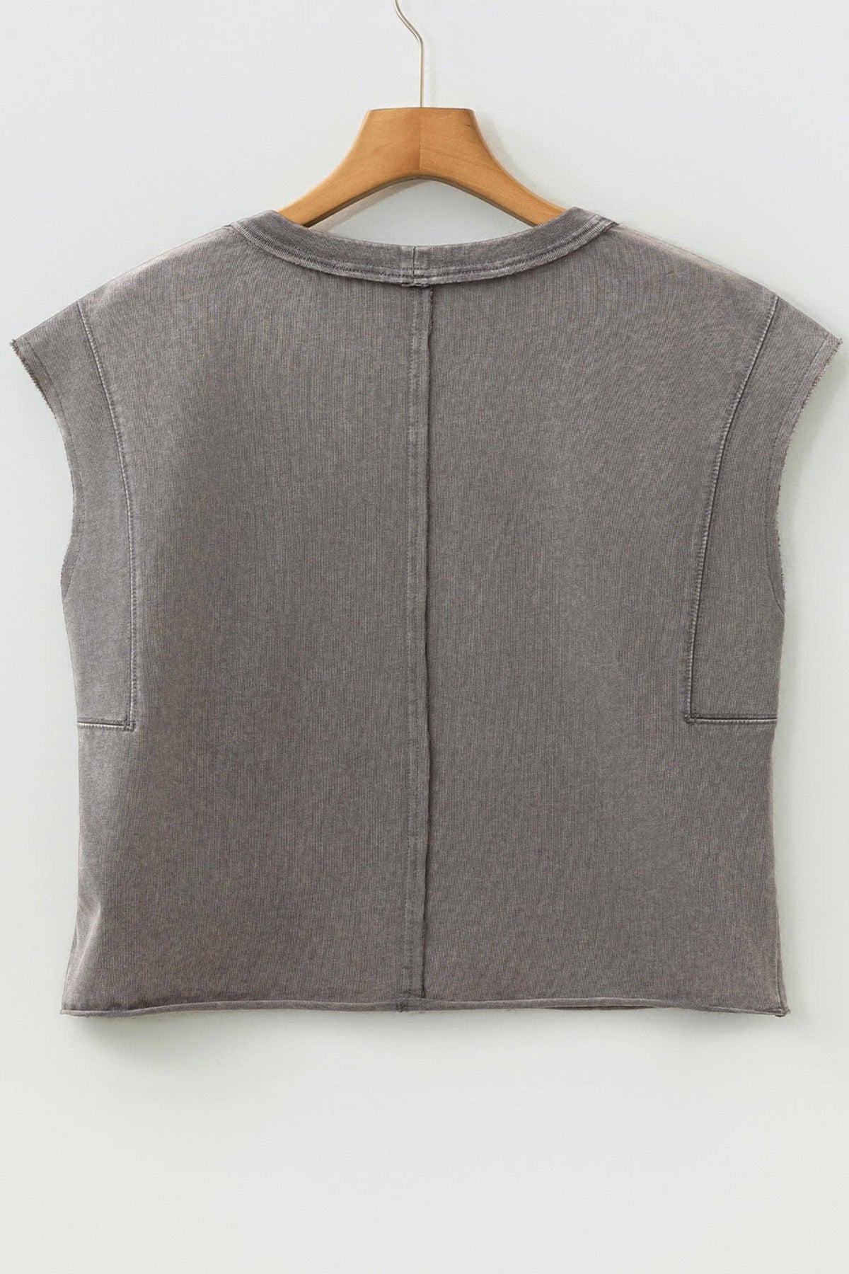 Mineral Wash Boxy Top