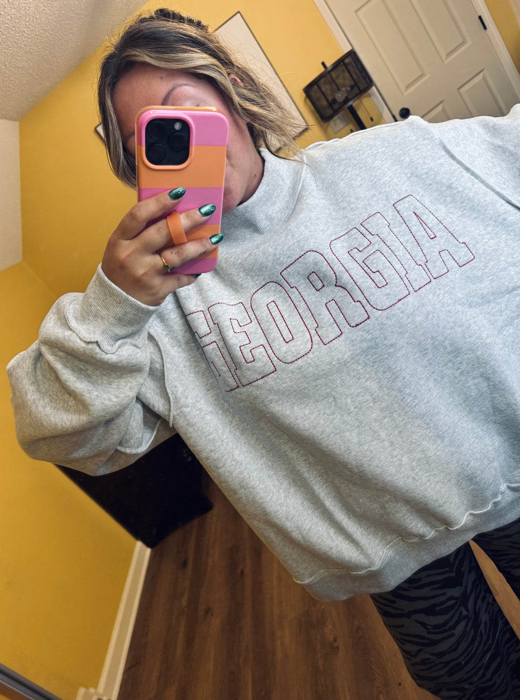 Embroidered GA Sweatshirt