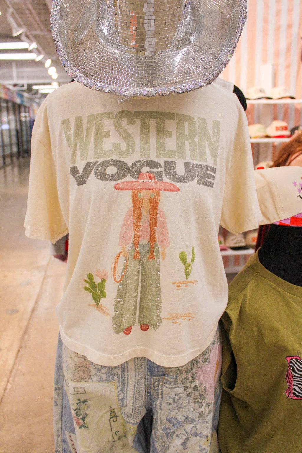 Cowgirl Cropped Tee