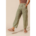 Mineral Washed Barrel Pants