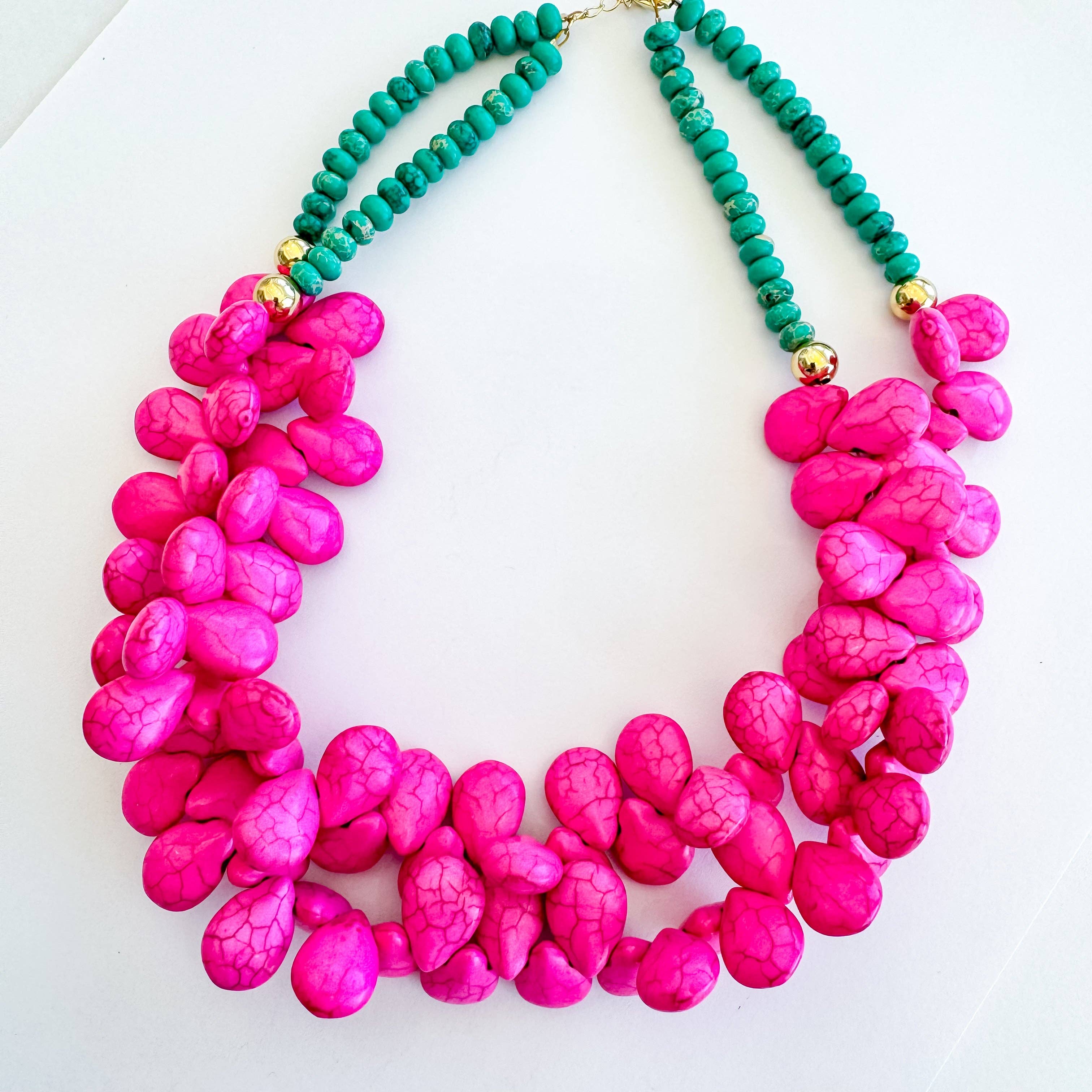 Pink Coast Statement Necklace